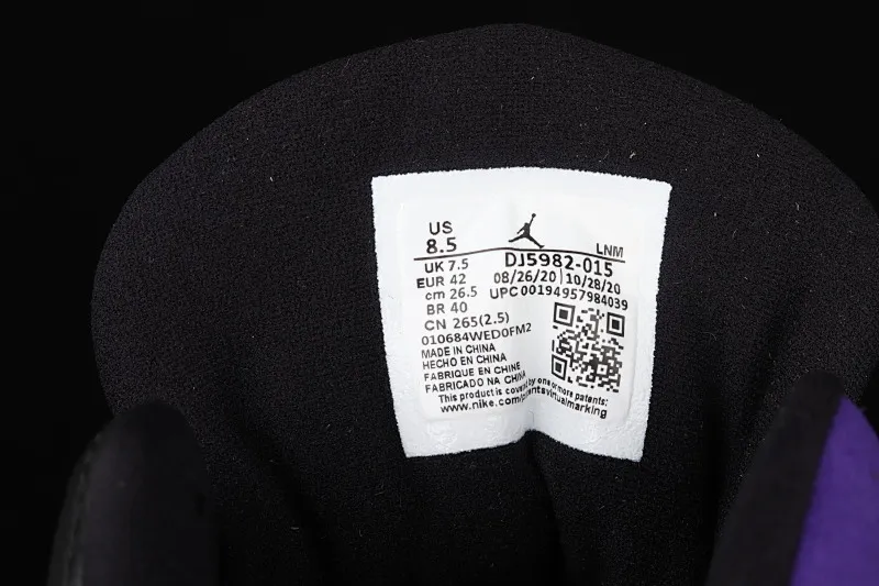 All categories Air Jordan Jordan series basketball shoes Air Jordan 13 Special price Pure original version Air Jordan AJ13 Retro AJ13 Joe 13 black and purple DJ5982-015